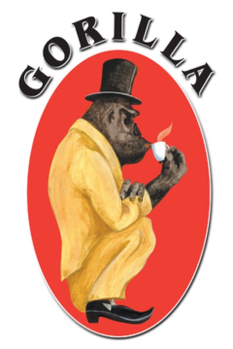 GORILLA Logo (EUIPO, 08/13/2012)