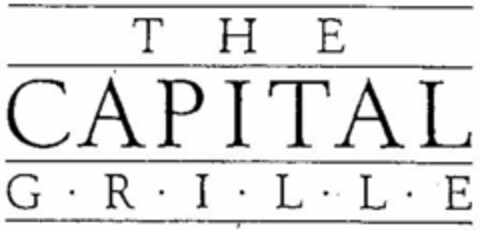THE CAPITAL GRILLE Logo (EUIPO, 08/17/2015)
