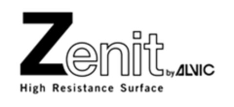 ZENIT BY ALVIC HIGH RESISTANCE SURFACE Logo (EUIPO, 14.03.2016)