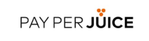 PAY PER JUICE Logo (EUIPO, 28.02.2019)