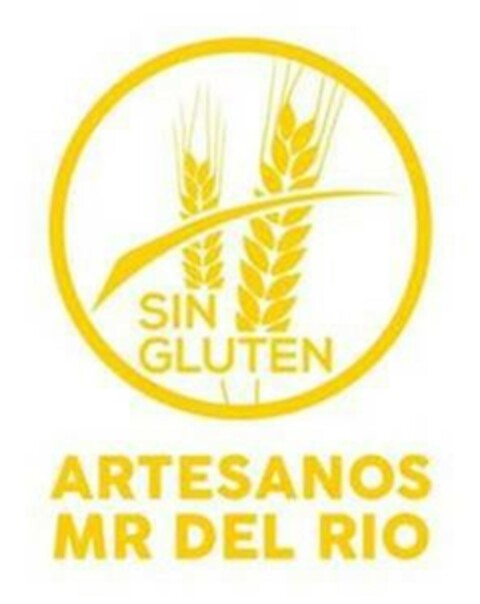 SIN GLUTEN ARTESANOS MR DEL RIO Logo (EUIPO, 17.04.2019)