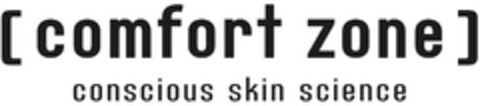 [comfort zone] conscious skin science Logo (EUIPO, 26.07.2019)