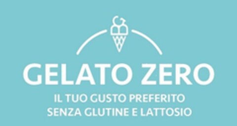 BG GELATO ZERO IL TUO GELATO PREFERITO SENZA GLUTINE E LATTOSIO Logo (EUIPO, 01.09.2020)