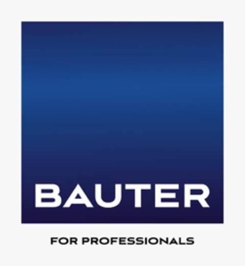 BAUTER FOR PROFESSIONALS Logo (EUIPO, 03/18/2021)