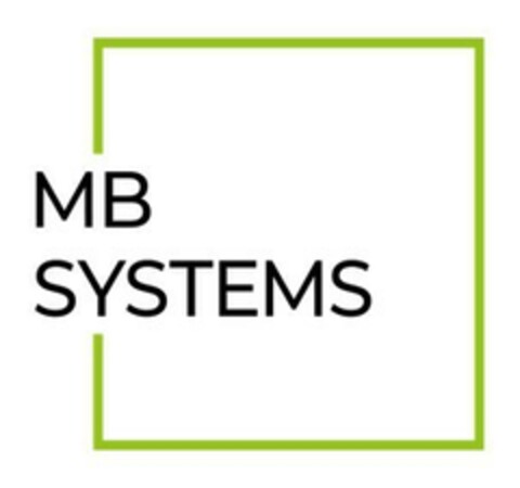 MB SYSTEMS Logo (EUIPO, 04/15/2021)