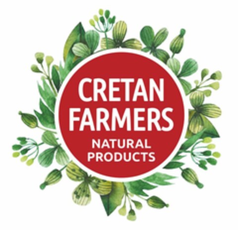 CRETAN FARMERS NATURAL PRODUCTS Logo (EUIPO, 30.04.2024)