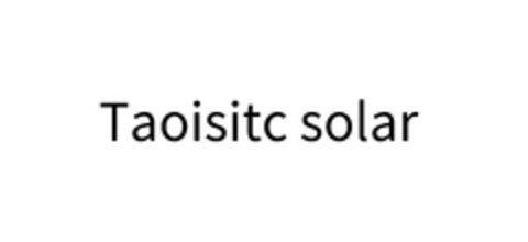 Taoisitc solar Logo (EUIPO, 14.06.2024)