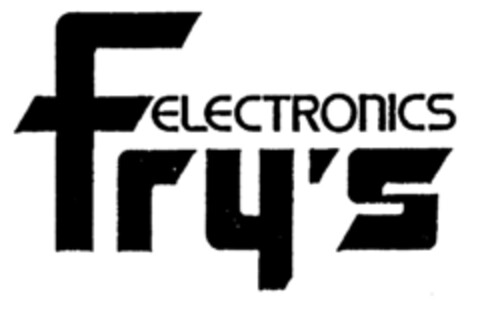 Fry's ELECTRONICS Logo (EUIPO, 01.04.1996)