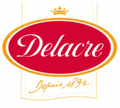 Delacre Depuis 1891 Logo (EUIPO, 10.04.1997)