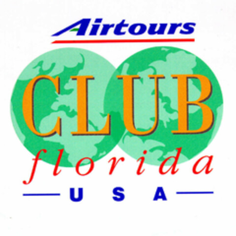 AIRTOURS CLUB FLORIDA USA Logo (EUIPO, 01.07.1997)