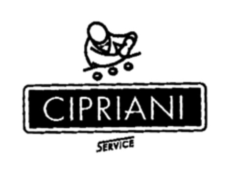 CIPRIANI SERVICE Logo (EUIPO, 11/21/1997)