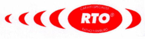 CAR-HIFI SPECIALIST RTO RATHO HAMBURG Logo (EUIPO, 17.12.1998)