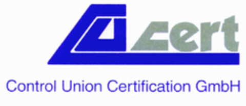 Cu Cert Control Union Certification GmbH Logo (EUIPO, 18.07.2000)