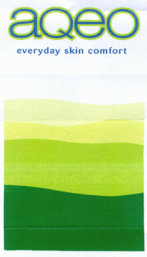 aqeo everyday skin comfort Logo (EUIPO, 11.09.2000)