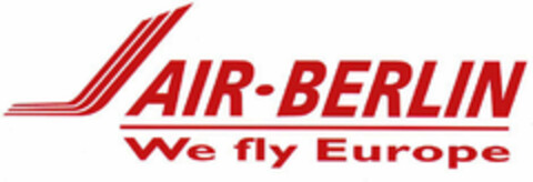 AIR·BERLIN We fly Europe Logo (EUIPO, 30.11.2000)