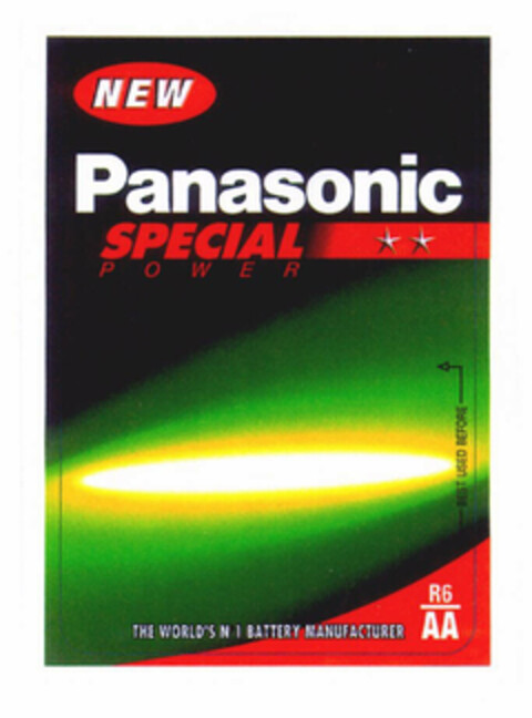 NEW Panasonic Special Power AA Logo (EUIPO, 05.02.2001)