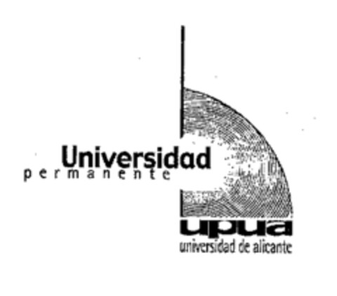 Universidad permanente upua universidad de alicante Logo (EUIPO, 08/14/2001)