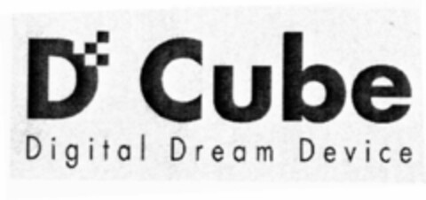 D Cube Digital Dream Device Logo (EUIPO, 13.06.2002)