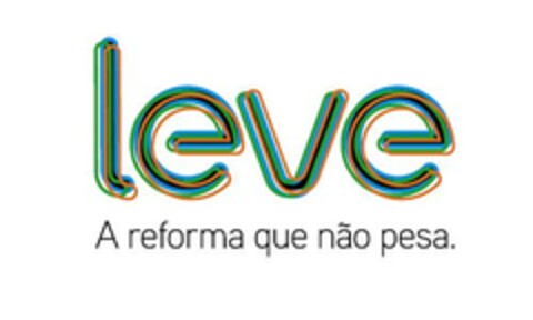 leve A reforma que não pesa. Logo (EUIPO, 03/22/2007)