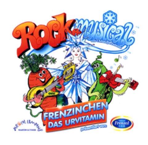 Rock musical von Christoph Zwiener FRENZINCHEN DAS URVITAMIN Logo (EUIPO, 28.05.2007)