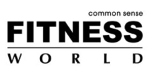 common sense FITNESS WORLD Logo (EUIPO, 04/03/2008)