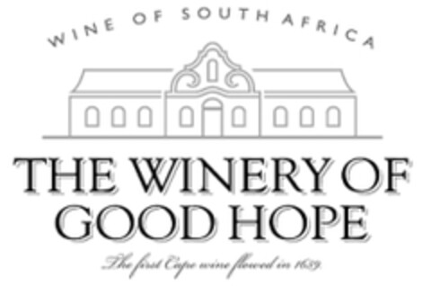 WINE OF SOUTH AFRICA THE WINERY OF GOOD HOPE Logo (EUIPO, 15.09.2008)