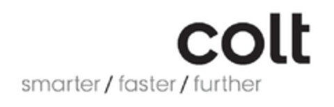 COLT  smarter  faster  further Logo (EUIPO, 13.10.2009)