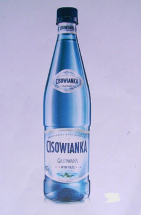 CISOWIANKA, GAZOWANA, system PERLAGE, NAŁĘCZOWSKA WODA MINERALNA. 1979, 0,7L Logo (EUIPO, 18.02.2010)