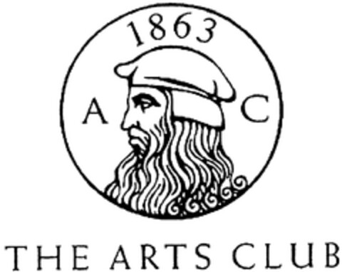 1863 A C THE ARTS CLUB Logo (EUIPO, 31.10.2012)
