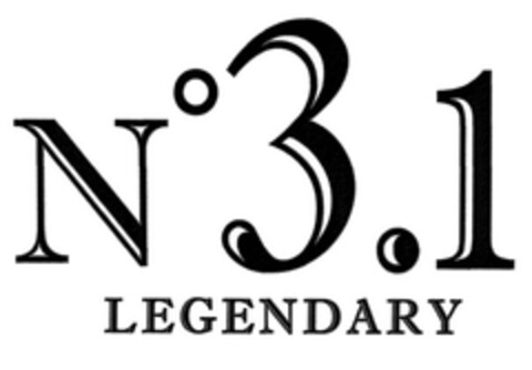 Nº 3.1 LEGENDARY Logo (EUIPO, 12.02.2013)