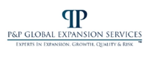 P&P GLOBAL EXPANSION SERVICES
EXPERTS IN EXPANSION, GROWTH, QUALITY & RISK Logo (EUIPO, 04.11.2013)
