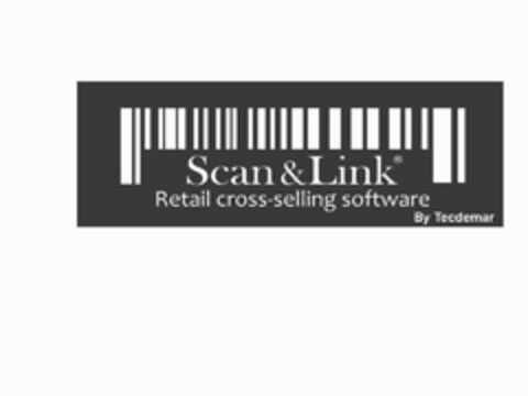 SCAN&LINK RETAIL CROSS-SELLING SOFTWARE BY TECDEMAR Logo (EUIPO, 09/11/2014)