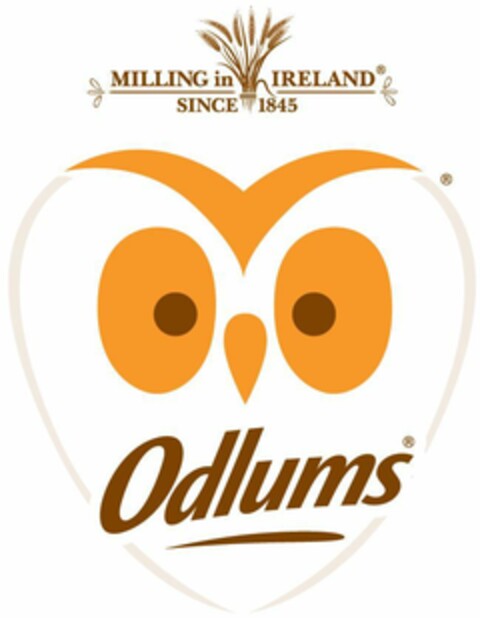 MILLING IN IRELAND SINCE 1845 ODLUMS Logo (EUIPO, 01/12/2015)