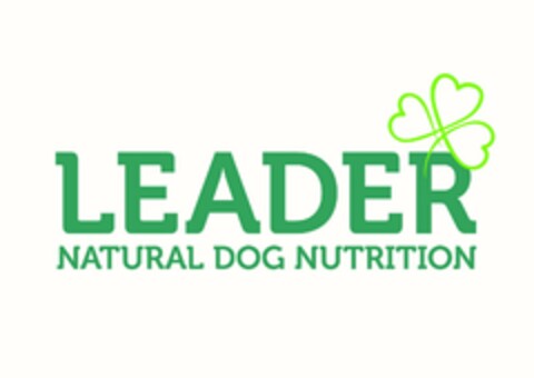 LEADER NATURAL DOG NUTRITION Logo (EUIPO, 25.08.2015)