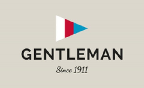 GENTLEMAN Since 1911 Logo (EUIPO, 01/19/2016)