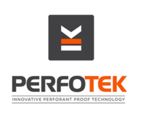 PERFOTEK INNOVATIVE PERFORANT PROOF TECHNOLOGY Logo (EUIPO, 03/15/2016)