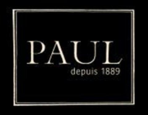 PAUL depuis 1889 Logo (EUIPO, 01.08.2017)