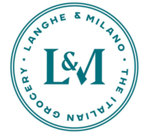 L&M LANGHE & MILANO THE ITALIAN GROCERY Logo (EUIPO, 01/14/2021)