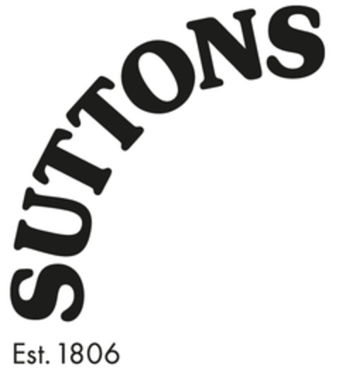SUTTONS Est. 1806 Logo (EUIPO, 29.09.2021)