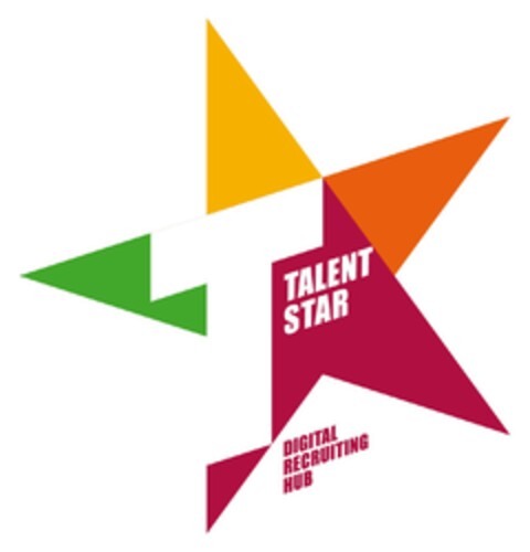 TALENT STAR DIGITAL RECRUITING HUB Logo (EUIPO, 10/12/2021)