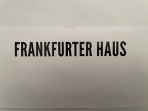 FRANKFURTER HAUS Logo (EUIPO, 19.01.2022)