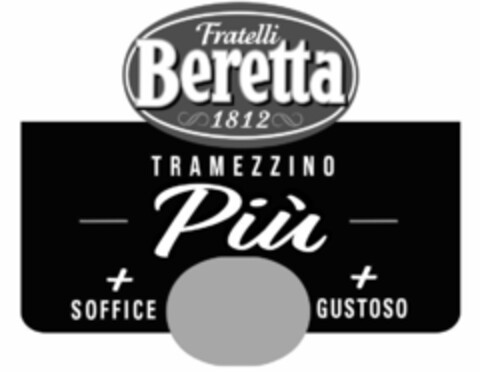 Fratelli Beretta 1812 TRAMEZZINO PIU' + soffice + gustoso Logo (EUIPO, 28.03.2022)