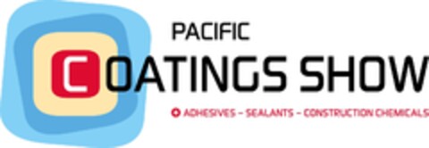 Pacific Coatings Show + Adhesives - Sealants - Construction Chemicals Logo (EUIPO, 19.05.2022)