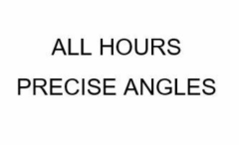 ALL HOURS PRECISE ANGLES Logo (EUIPO, 06.07.2022)