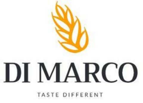 DI MARCO TASTE DIFFERENT Logo (EUIPO, 08.09.2023)