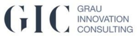 GIC GRAU INNOVATION CONSULTING Logo (EUIPO, 10.10.2023)