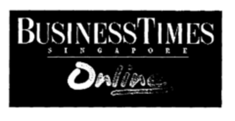 BUSINESS TIMES SINGAPORE Online Logo (EUIPO, 04/01/1996)