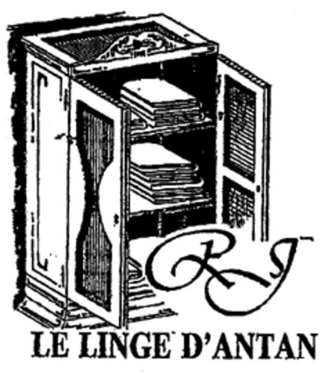 LE LINGE D'ANTAN R J Logo (EUIPO, 29.04.1999)