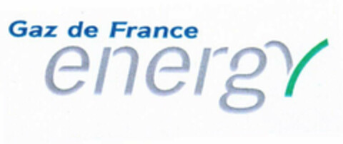 Gaz de France energy Logo (EUIPO, 02.02.2001)