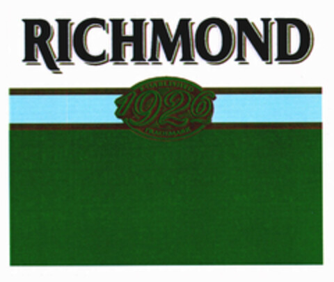 RICHMOND 1926 ESTABLISHED TRADEMARK Logo (EUIPO, 04.04.2001)